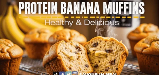 Flourless Banana Protein Muffins