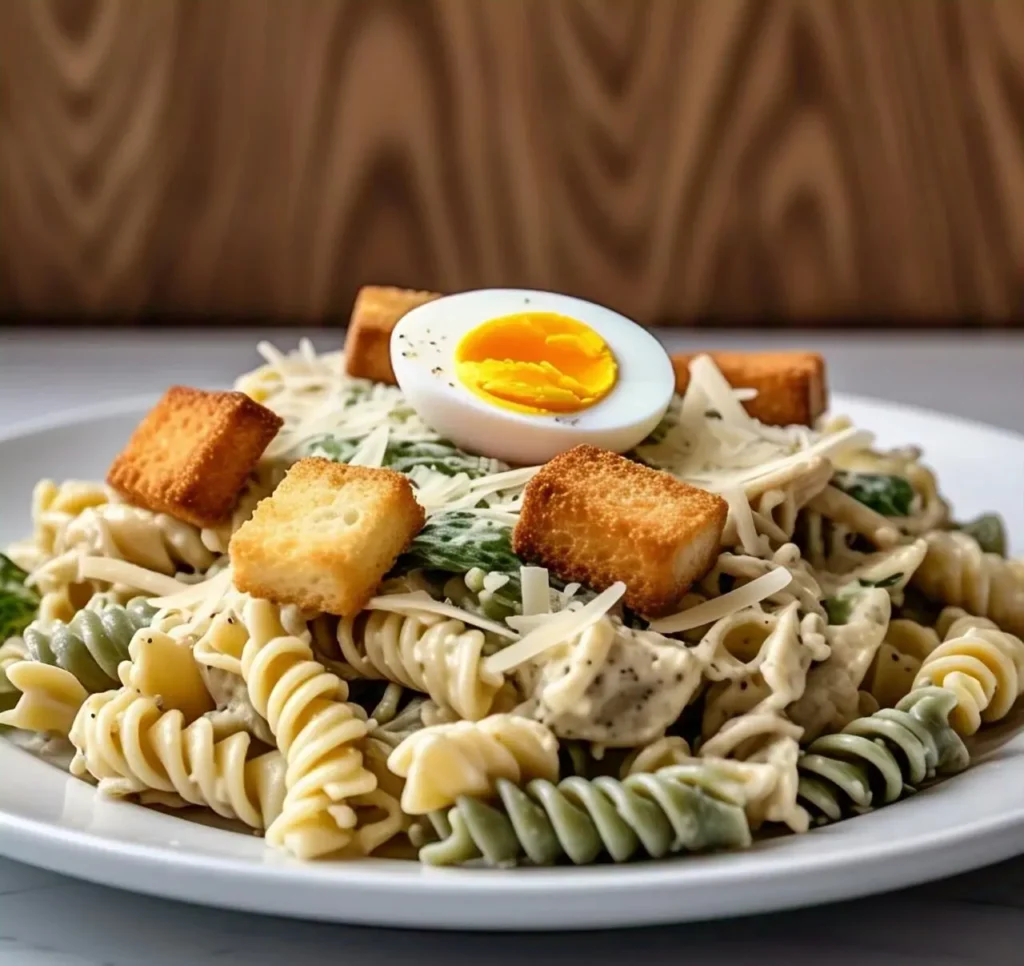 Delicious Caesar Pasta Salad