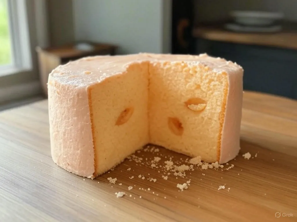 Delicious Light Peach Cake with Almond Flour
