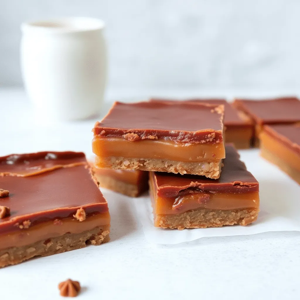 Sweet Vegan Caramel Slice