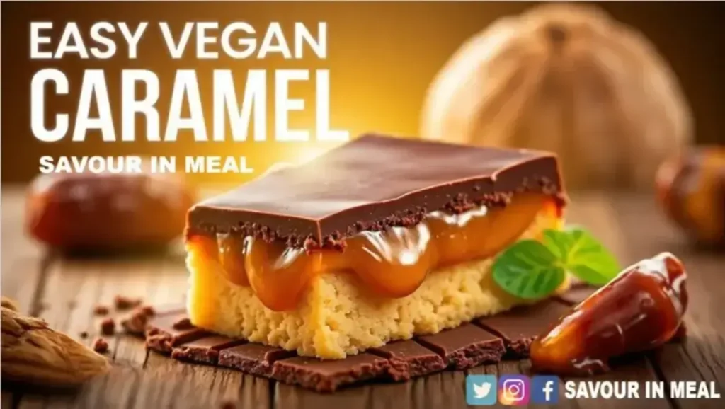 Vegan Caramel Slice