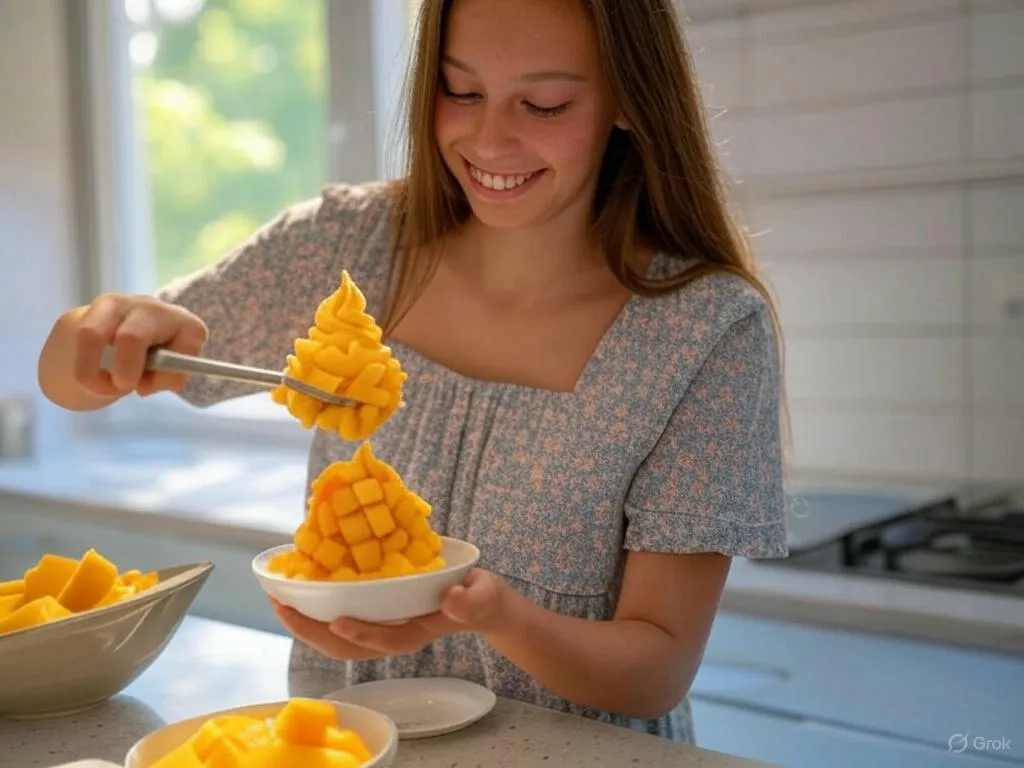 Vegan Mango Soft Serve Recipe