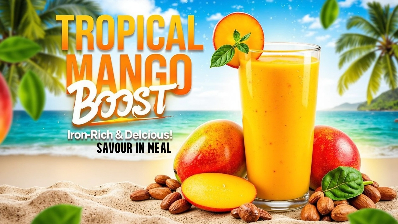 Tropical Mango Iron Rich Smoothie