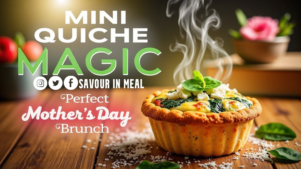 Mini Spinach and Feta Quiche